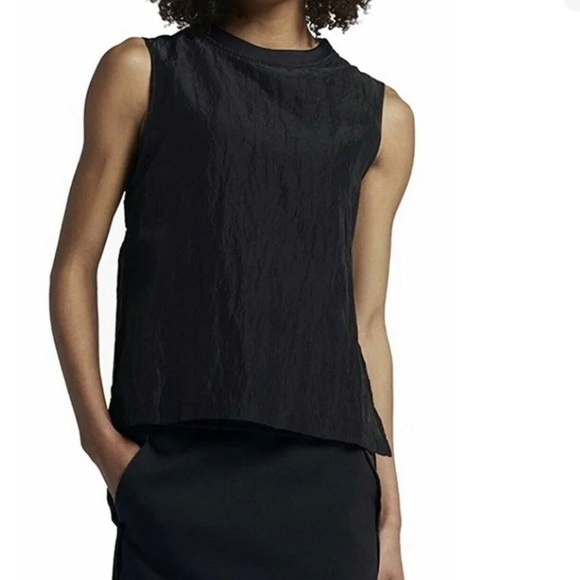 Nike black layered tank top - Picture 1 of 10